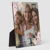 美しい最高のナナ・エバー赤面フローラ写真 フォトプラーク (側面)