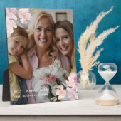 美しい最高のナナ・エバー赤面フローラ写真 フォトプラーク (側面)