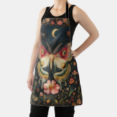 美しい月の三日月オールオーバープリントエプロン エプロン (インサイチュ)