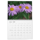 美しい月例庭の眺め カレンダー (3月 2027)