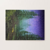 美しい月光の荒野のシーン ジグソーパズル (横)