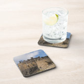 美しい有名な巨大なエジンバラ城 コースター (右側)