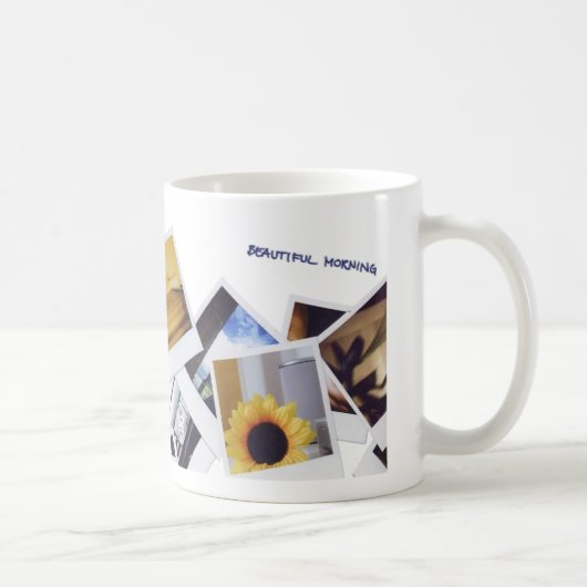 美しい朝のマグ コーヒーマグカップ (右)