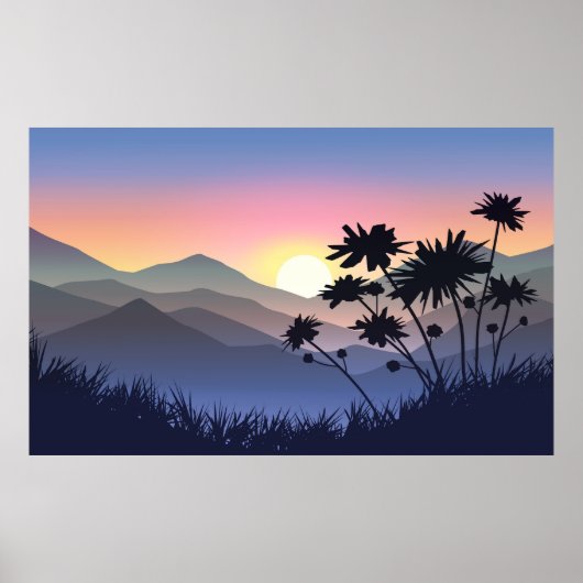 美しい朝 ポスター (正面)