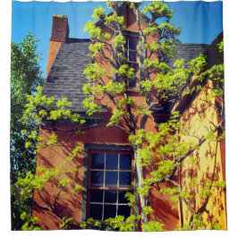 美しい木のシャワーカーテン シャワーカーテン