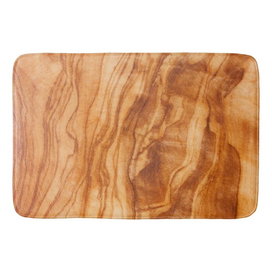 美しい木片 バスマット (正面)