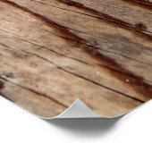 美しい木製の質感または裏地抽象， gr ポスター (角)