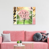 美しい木 – カスタマイズ可能なキャンバスプリント キャンバスプリント (インサイチュ (リビング))