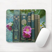 美しい本のつる（緑） マウスパッド (マウス)