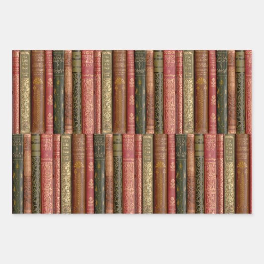 美しい本の棘 ラッピングペーパーシート (正面2)