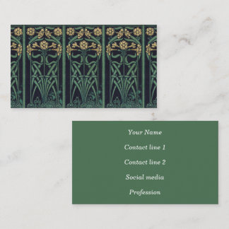 美しい本の背骨通話カード 名刺