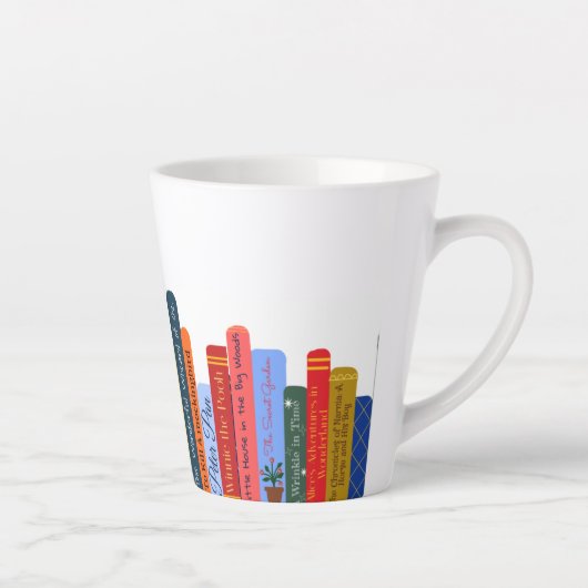 美しい本 カフェラテマグ (右)