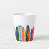 美しい本 カフェラテマグ (正面)