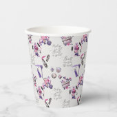 美しい来の内側のパターン 紙コップ (正面)