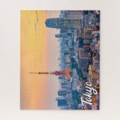 美しい東京,日本 ジグソーパズル (縦)