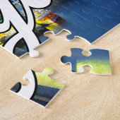 美しい東京，日本 ジグソーパズル (側面)