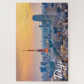 美しい東京,日本 ジグソーパズル (縦)