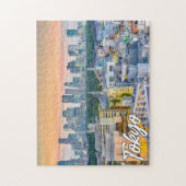 美しい東京，日本 ジグソーパズル (縦)