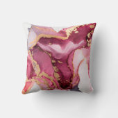 美しい東洋の背景。流動芸術、アルコール  クッション (裏面)