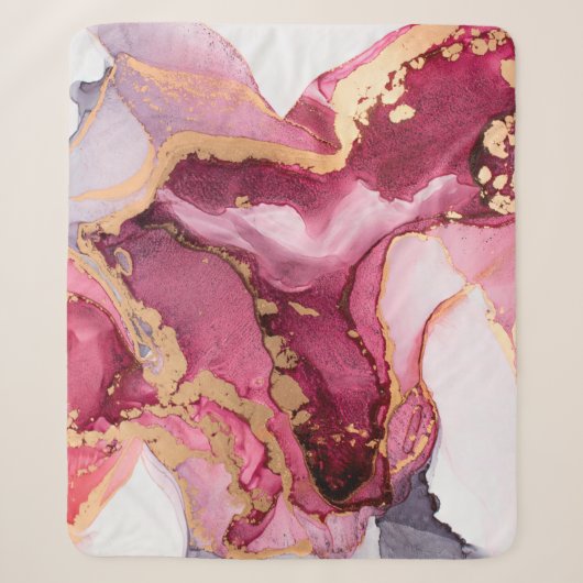 美しい東洋の背景。流動芸術、アルコール シェルパブランケット (正面)