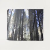 美しい松林と太陽の自然 タペストリー (正面(横))