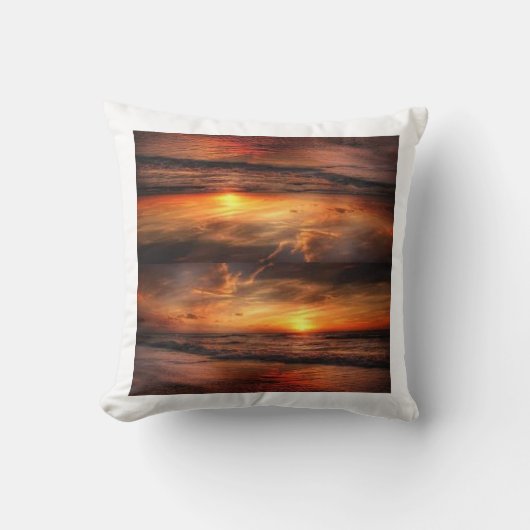 美しい枕デザインの座人 クッション (正面)