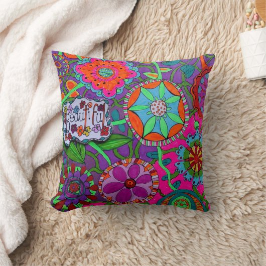 美しい枕 クッション (ブランケット)