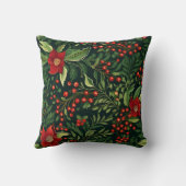 美しい果実の花クリスマス クッション (裏面)