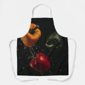 美しい果物と野菜 エプロン (正面)