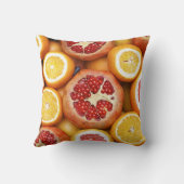 美しい果物と野菜 クッション (裏面)