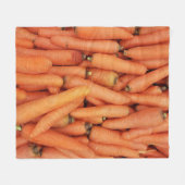 美しい果物と野菜 フリースブランケット (正面(横))