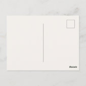 美しい柔らかな野生の花 お悔やみ申し上げます ポストカード (裏面)