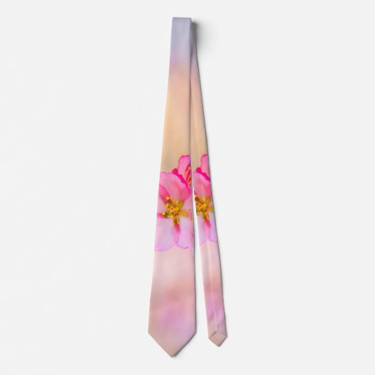 美しい桜さくらんぼの花 ネクタイ (正面)