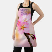 美しい桜さくらんぼ花 エプロン (インサイチュ)