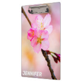 美しい桜さくらんぼ花 クリップボード (左)