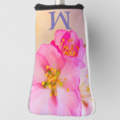 美しい桜さくらんぼ花 ゴルフヘッドカバー (回転90)