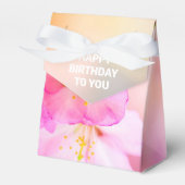 美しい桜さくらんぼ花 フェイバーボックス (正面サイド)