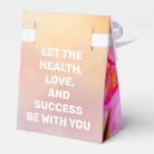 美しい桜さくらんぼ花 フェイバーボックス (裏面サイド)