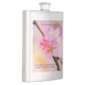 美しい桜さくらんぼ花 フラスク (右)