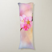 美しい桜さくらんぼ花 ボディピロー (正面縦)