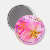 美しい桜さくらんぼ花 マグネット (正面/裏面)