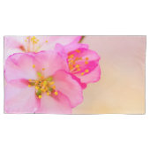 美しい桜さくらんぼ花 枕カバー (正面左)