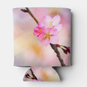 美しい桜さくらんぼ花 缶クーラー (裏面)