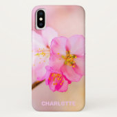 美しい桜さくらんぼ花 Case-Mate iPhoneケース (裏面)