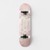 美しい桜のスケートボード - スケートボード (正面)