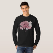美しい桜の花とともに春に花開く Tシャツ (正面フル)