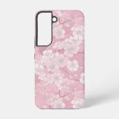 美しい桜デザイン - ピンクの花 SAMSUNG GALAXYケース (裏面)