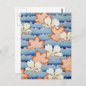 美しい桜フラワーアート ポストカード (正面/裏面)