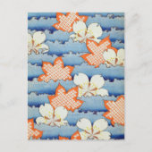 美しい桜フラワーアート ポストカード (正面)