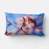 美しい桜 ランバークッション (裏面)